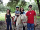Ashlyn Holcomb assists clients with equine therapy at Full Circle Therapeutic Riding.