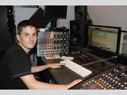 Ben Burrell creates and edits audio and video recordings for professional musicians at DC Studios.