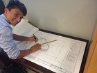 Sebastian learned about civil engineering at Giangrande Engineering and Planning.
